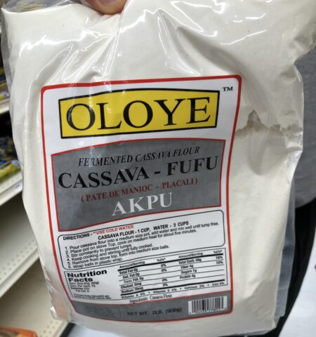 Oloye cassava fufu 4lb