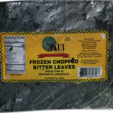 WEST AFRICAN FROZEN CHOPPED BITTER LEAVES 1LB